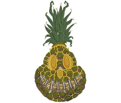 products-products-ShrunkenPineapple_L | Embroidery Legacy Embroidery Design: Shrunken Pineapple Lg<br> 4.09w X 7.97h
