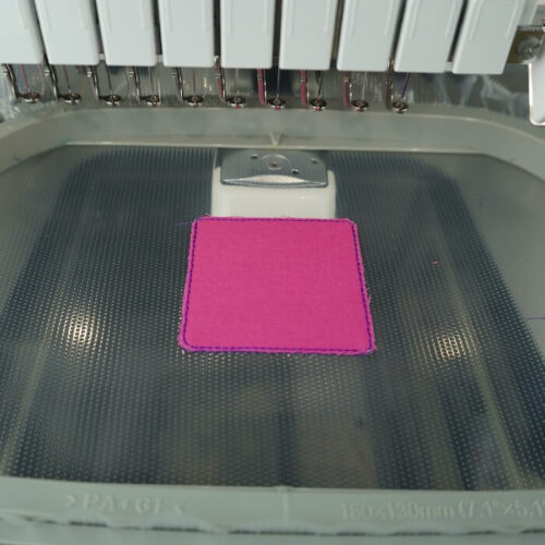 Embroidery Design: DIY Patch Square with Rounded Edges | Embroidery Legacy