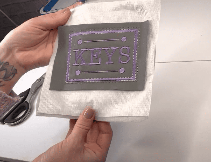 Key Holder Removal Hoop