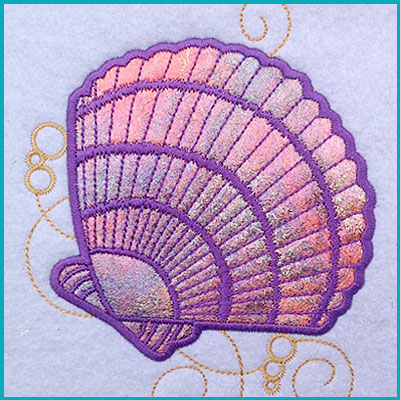 Smooth Edge Embroidery Applique