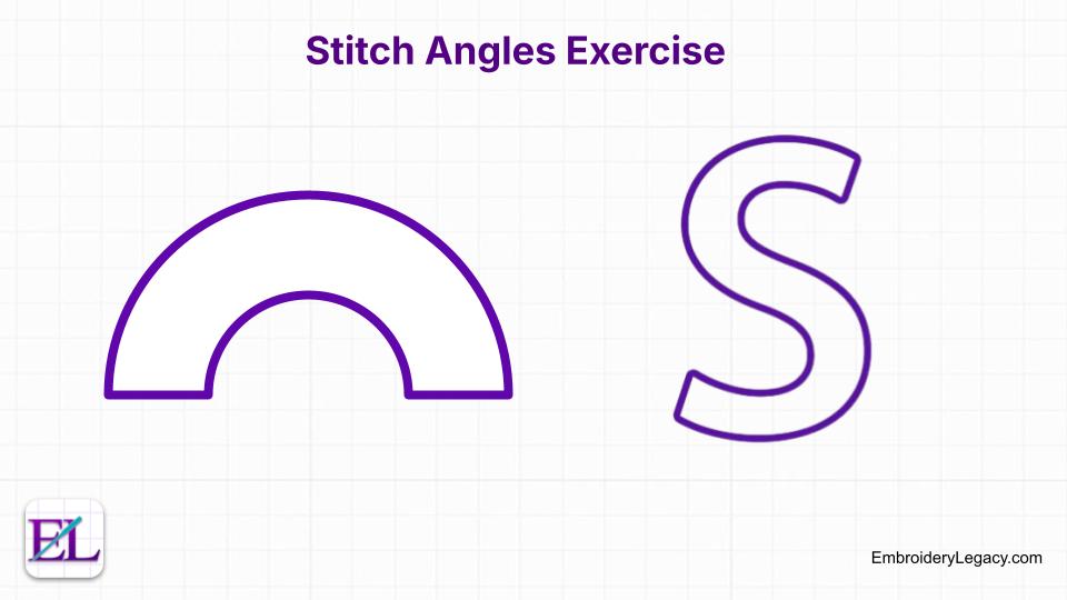 Stitch Angles Exercise | Embroidery Legacy