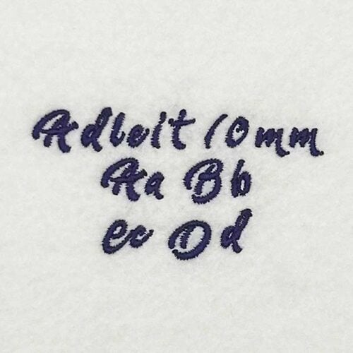 Adleit 10mm ELF font