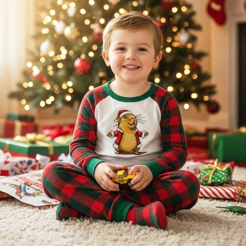 capybara santa pj's