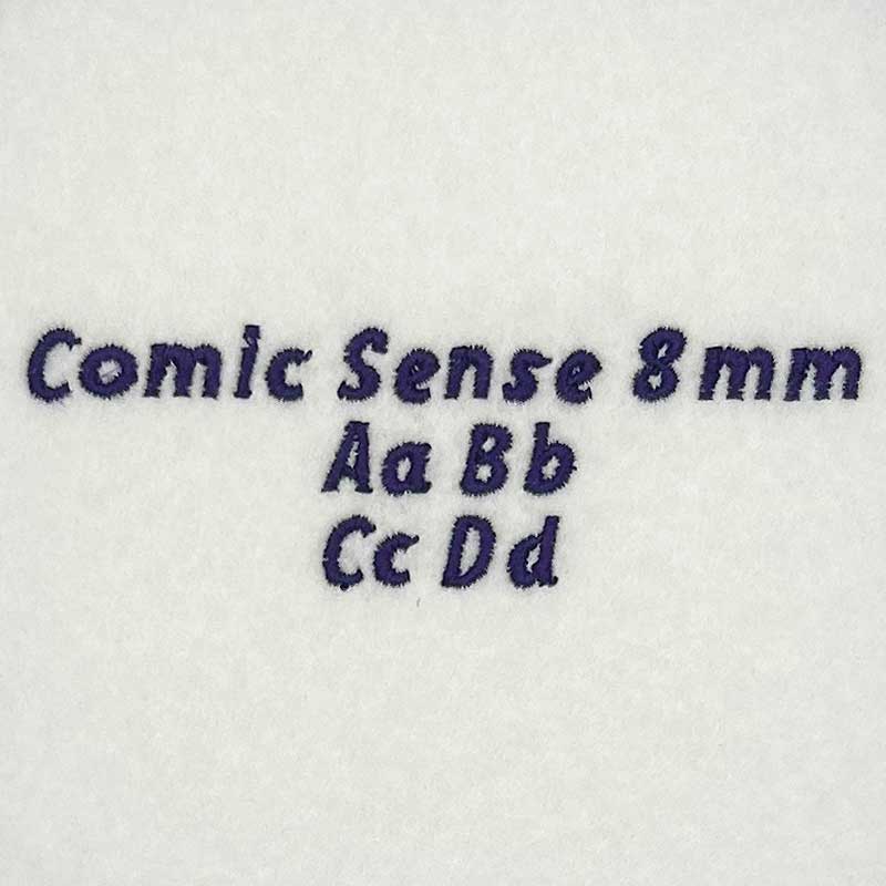 Comic Sense 8mm ELF font