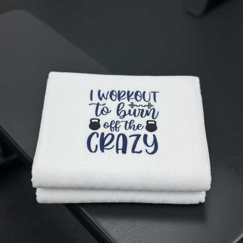 Burn off the crazy towel