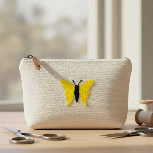 mini butterfly 3 zippy pouch