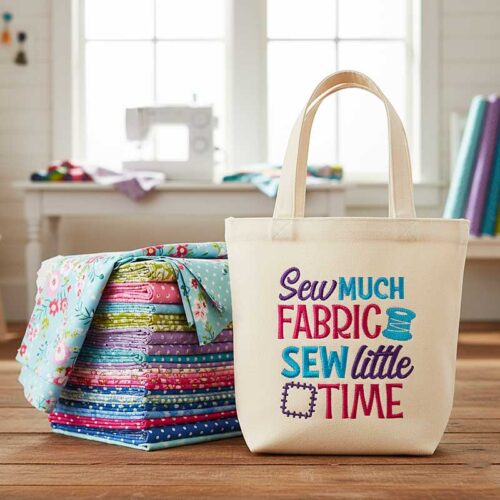 Sew much fabric cloth bag