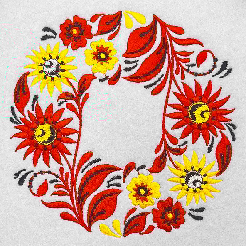 Russian Art Circle 7embroidery design