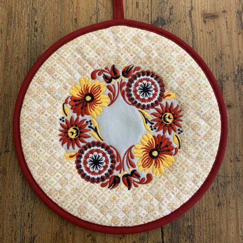 Russian Art Circle 1 Hot pad