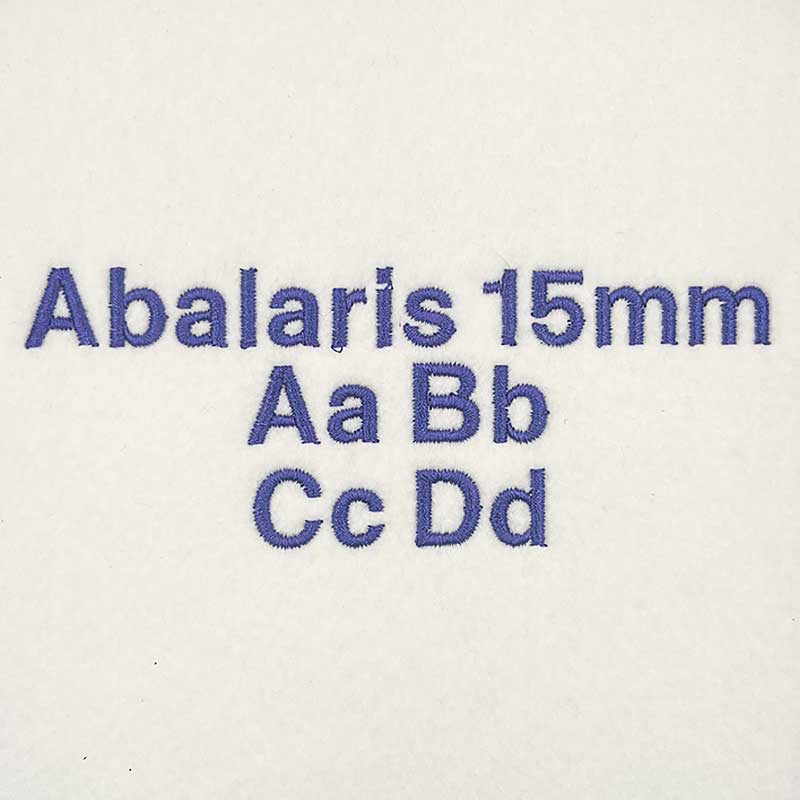 Abalaris 15mm sew out