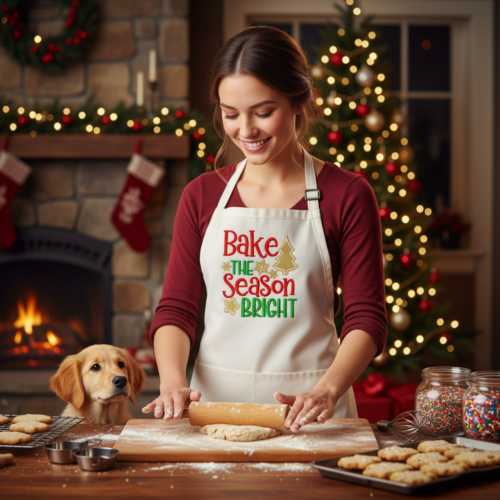 Bake Season bright apron