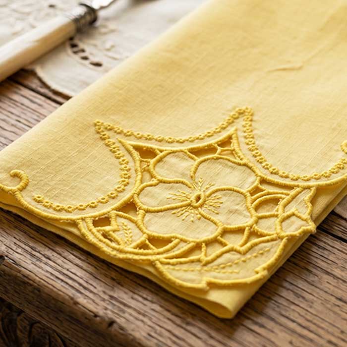 CutworkNapkin | Embroidery Legacy Cutwork Napkin Stitch Out Made in Embroidery Legacy's Embroidery Digitizing Software