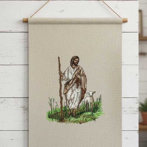 good shepard wall hanging