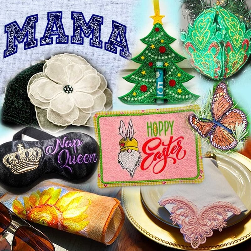 In the hoop projects