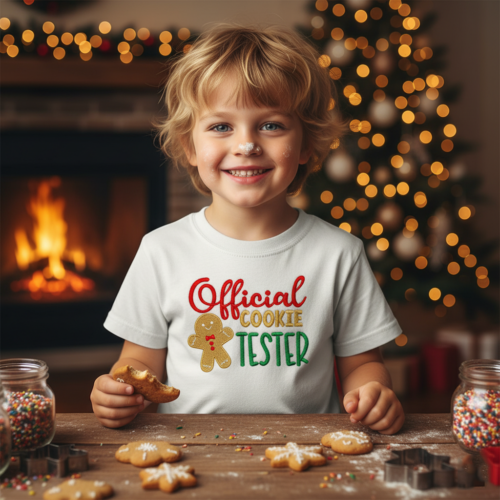 Official cookie tester shirt