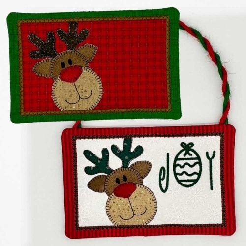 Reindeer Mug Rug