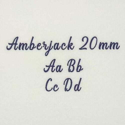 Amberjack 20mm ELF font