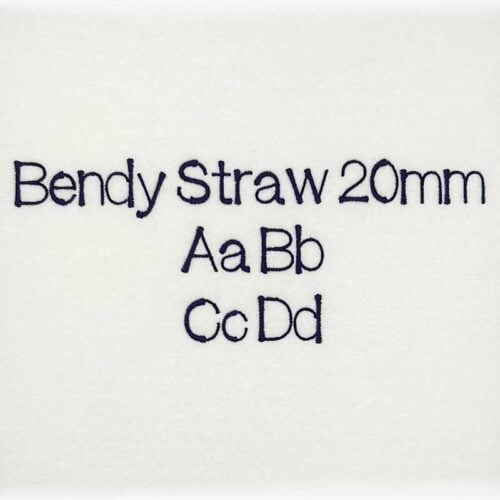Bendy Straw 20mm