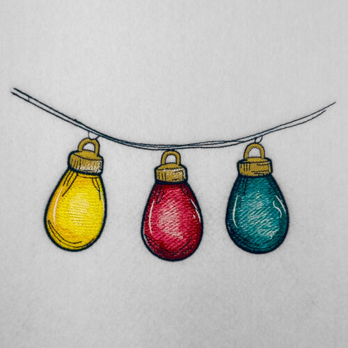 Christmas Tree ornament 2 embroidery design