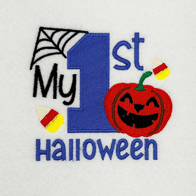SD_M1stH_Halloween | Embroidery Legacy My 1st Halloween embroidery design