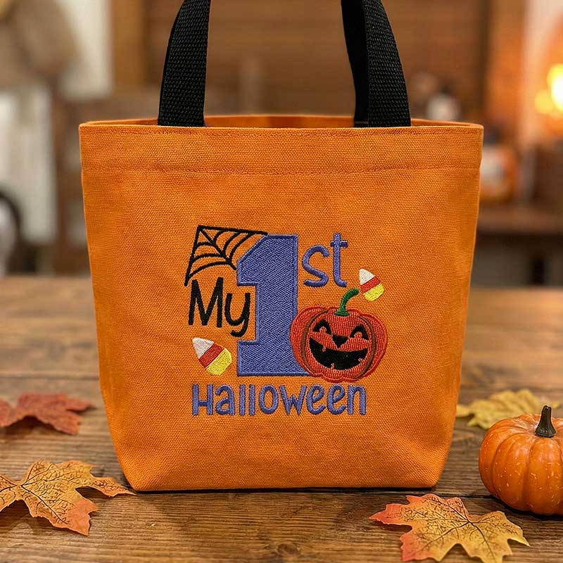 SD_M1stH_HalloweenTreatBg | Embroidery Legacy 1st Halloween treat bag