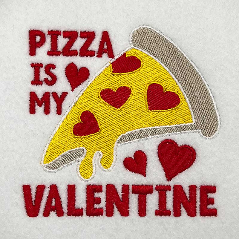 VK_PizzaValentine | Embroidery Legacy pizza valentine embroidery design