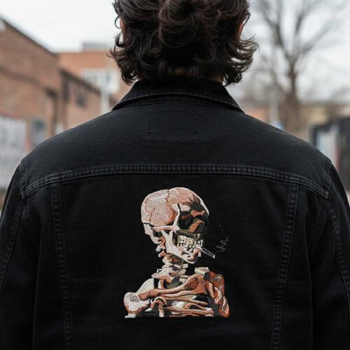 Van Gogh Skull jacket