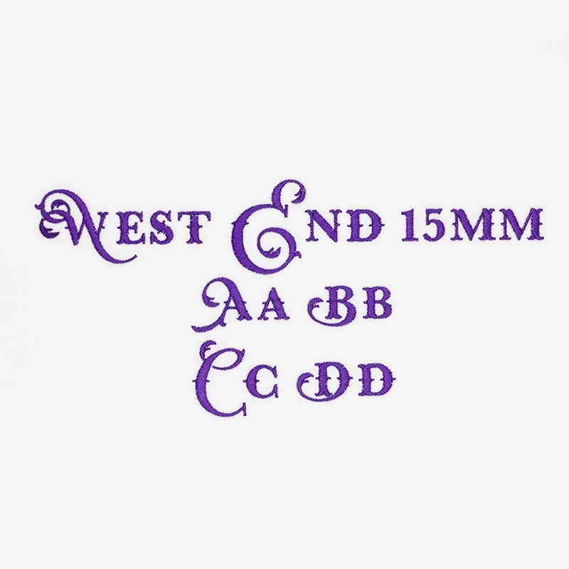West End ELF font