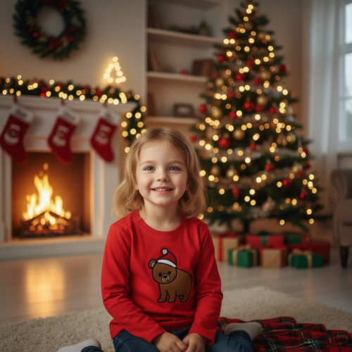 applique bear shirt