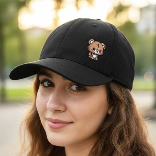 Chibi bear cap