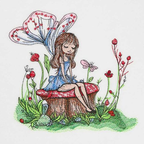 Dream Fairy embroidery design