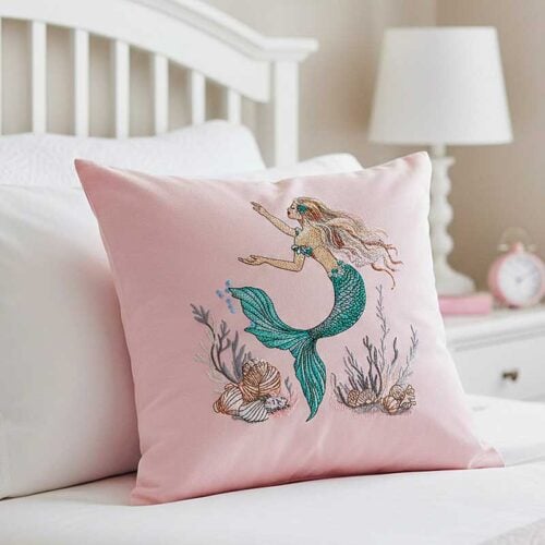 mermaid cushion
