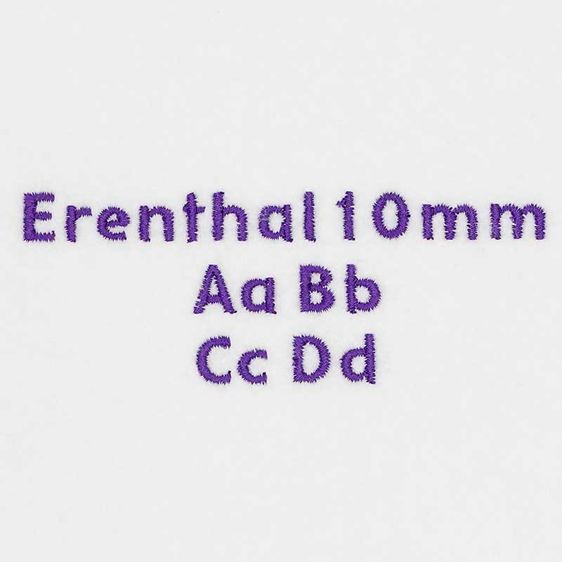 Erenthal 10mm ELF font