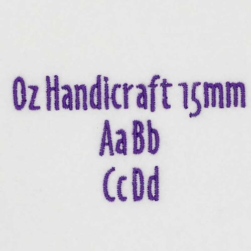 Oz Handicraft 15mm ELF font