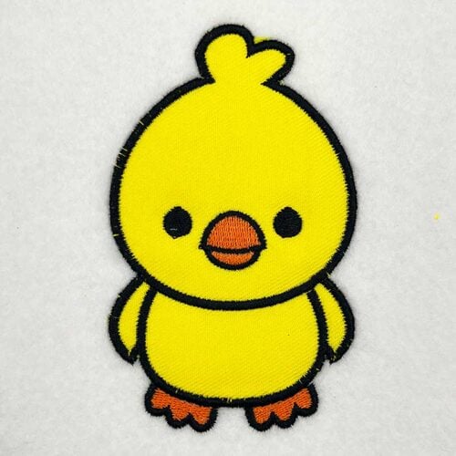 chick applique embroidery design