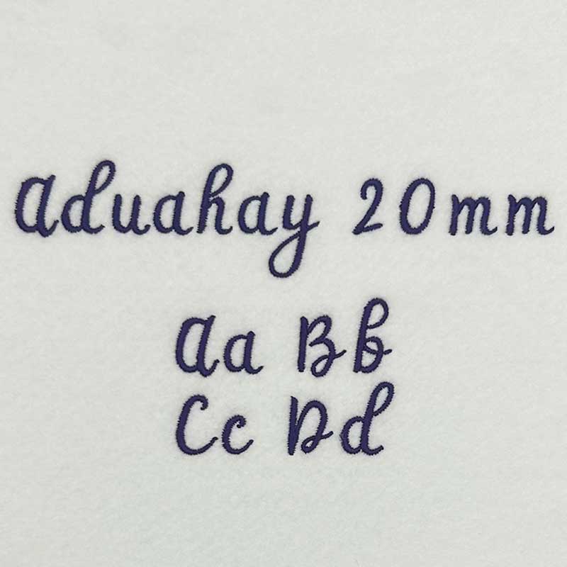 Aduahay 20mm ELF font