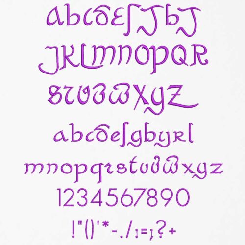 Bastar 25mm ELF font