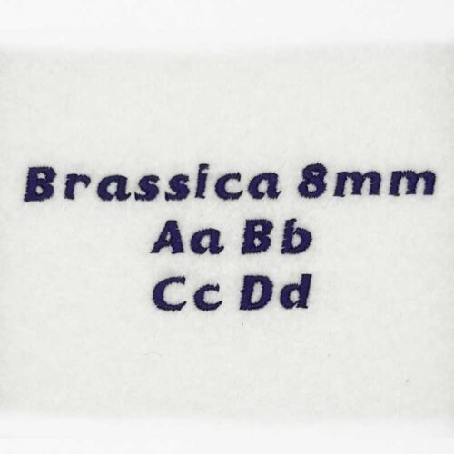Brassica 8mm ELF font