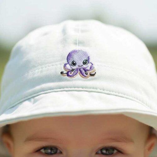 Chibi Octopus sunhat