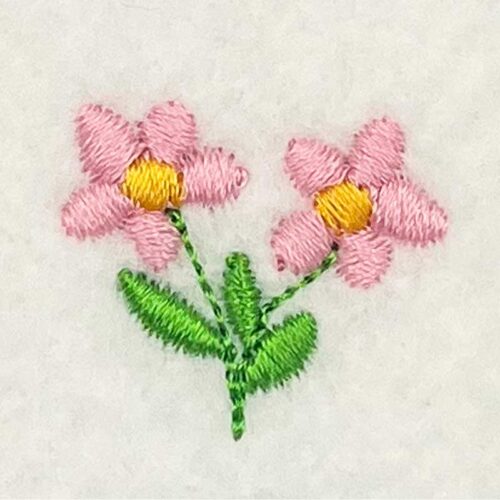 mini flower 13 embroidery design
