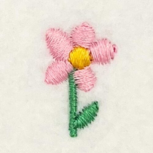 mini flower 14 embroidery design