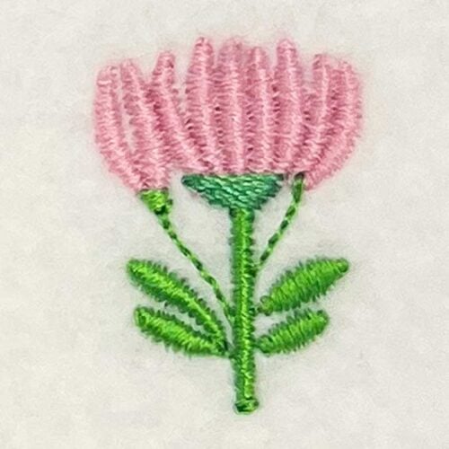 mini flower 15 embroidery design