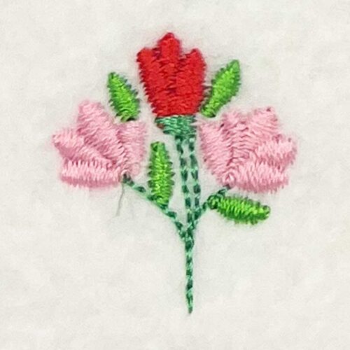 mini flower 16 embroidery design