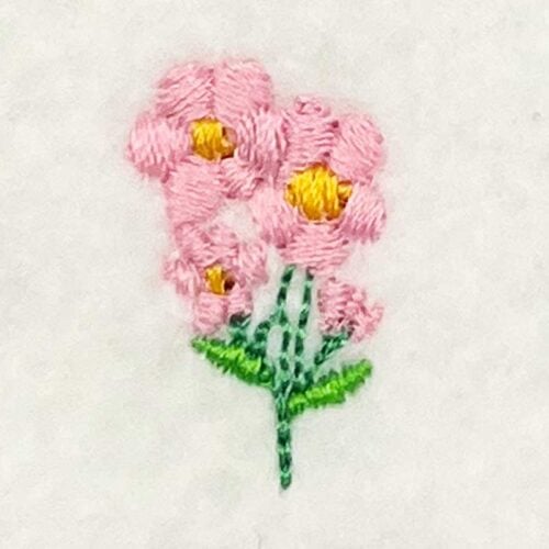 mini flower 17 embroidery design