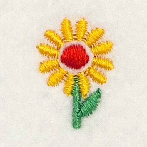 mini flower 19 embroidery design