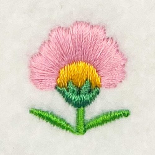 mini flower 22 embroidery design