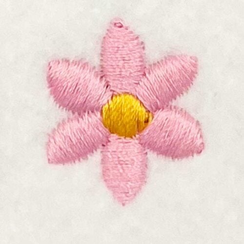mini flower 23 embroidery design