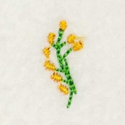 mini flower 5 embroidery design
