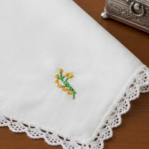 Mini flower 5 hankie
