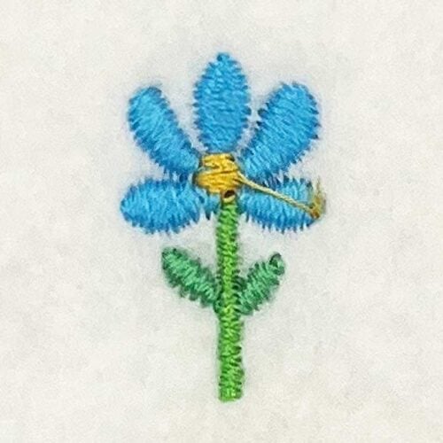 mini flower 7 embroidery design